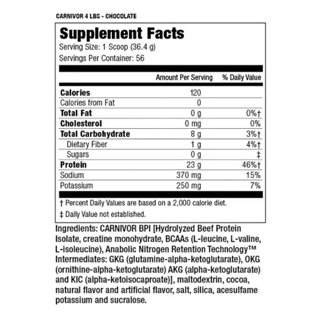 MUSCLEMEDS Carnivor Isolate 4.4 libras - Imagen 3