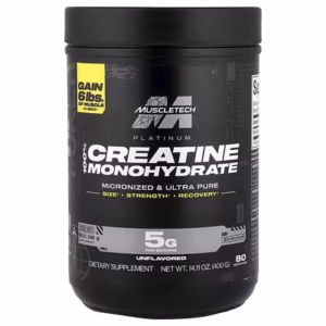 MuscleTech Platinum Creatina micronizada 400 gr 80 servicios
