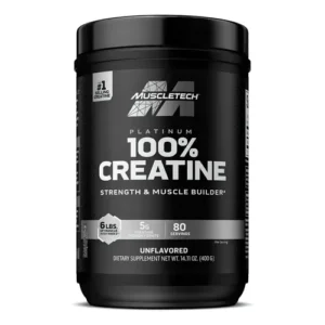 MuscleTech Platinum Creatina micronizada 400 gr 80 servicios