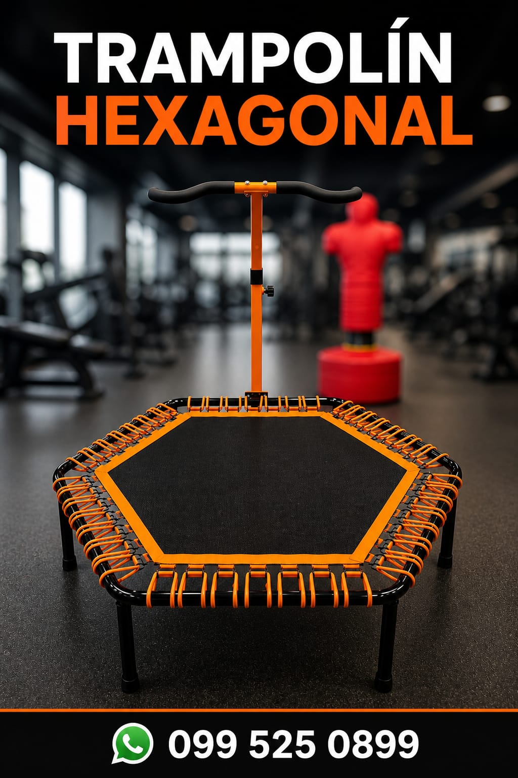 TRAMPOLIN HEXAGONAL FITNESS - Imagen 7