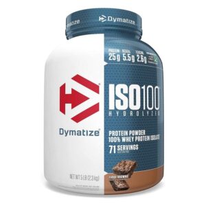 Dymatize Iso 100 5 libras pura proteina hidrolizada