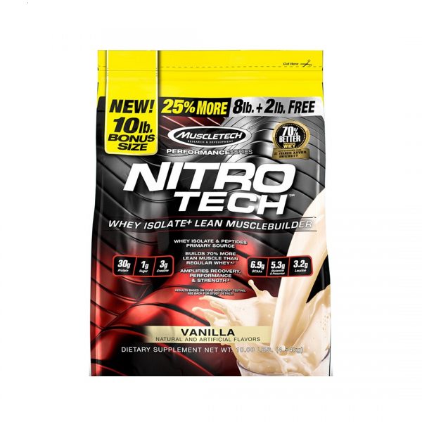 Nitro Tech 10 Libras Muscletech Dasha Fitness Tienda De Suplementos Y Accesorios Deportivos 2309