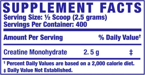 Creatine Xs Ronnie Coleman (400 servicios) - Imagen 2