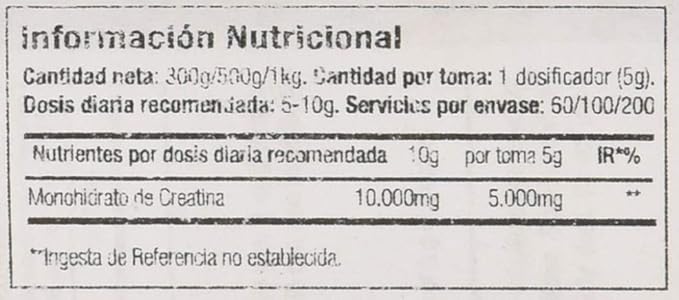 STAR LABS Creatina CR5 (300 gramos) Copiar - Imagen 2