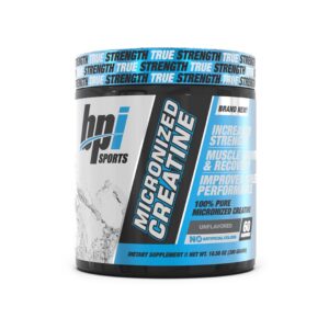 BPI SPORTS Creatina Micronizada 300 gramos | Fuerza y Rendimiento | Dasha Fitness