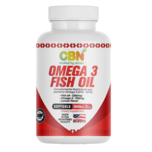 CBN Omega 3 Fish Oil 60 capsulas 720mg
